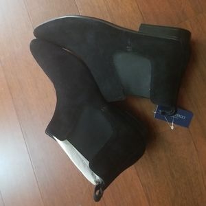 Mens Black Suede Boots